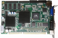 Scheda madre ISA Half Size singola saldata a bordo VIA ESP4000 CPU 32M di memoria e 8M DOC