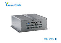 PC Fanless della scatola MIS-8105/serie doppia 6 USB della rete 10 del CPU sistema embedded Fanless 1037U