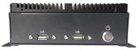Serie 4 USB della rete 2 del doppio del CPU della scatola MIS-EPIC08 di PC del bordo di serie Fanless 3855U o J1900 del bastone