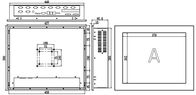 IPPC-1901T2 19&quot; scheda madre industriale del CPU di serie del PC I3 I5 I7 U del pannello di tocco per la selezione
