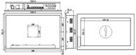 IPPC-2106TW2 21,5&quot; PC industriale del pannello di tocco che sostiene la serie da tavolino dei CPU I3 I5 I7 1 estensione di PCIE o del PCI