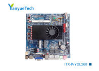 Il bordo di Itx di ITX-IVYDL268 Intel saldato a bordo del CPU 2 di serie I3 I5 I7 di Intel IVY Bridge U ha morso