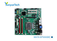 MATX-B75AH26C 2 scheda madre di LAN Micro ATX di gigabit/scheda madre 8 USB2.0 di Intel PCH B75 Matx
