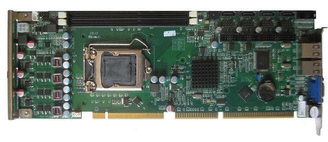 Chip a grandezza naturale di Intel@ PCH B75 della scheda madre di mezza dimensione di COM 8 USB di lan 2 di FSB-B75V2NA 2
