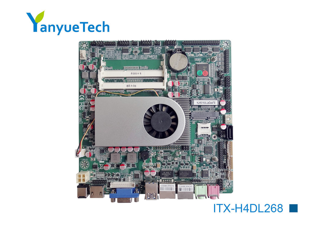 Mini serie industriale di Intel Haswell U della scheda madre di ITX ITX-H4DL268/scheda madre di Mini Itx I3