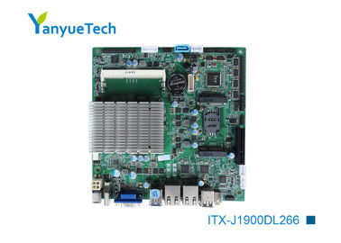 ITX-J1900DL266 mainboard Mini Itx/Intel Mini Itx sottile che sostiene fino a 8GB SDRAM 1×SATA