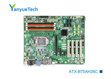 PCI della scanalatura 4 di COM 12 USB 7 ATX di lan industriale 6 della scheda madre/Intel Chip Intel @ PCH B75 2 di ATX-B75AH26C