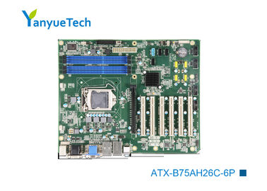 PCI industriale della scanalatura 6 di COM 12 USB 7 di lan 6 del chip 2 della scheda madre PCH B75 di ATX-B75AH26C-6P Intel ATX